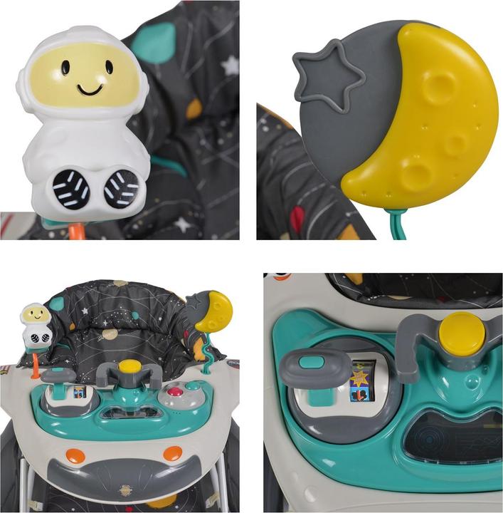 Actual product image Cangaroo baby walker Cosmos 3 en 1