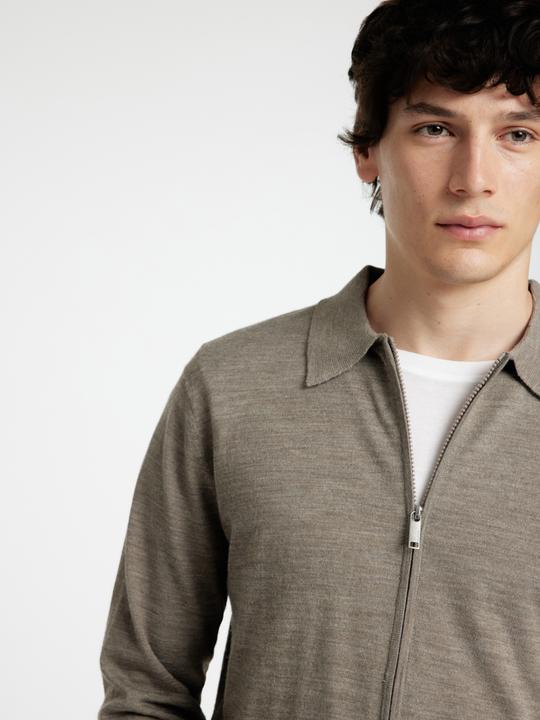 Image du produit Selected Homme Cardigan à manches longues avec fermeture éclair (XL)