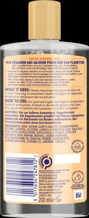 Produktbild Bioré Anti-Pickel Waschgel (Gel, 200 ml)
