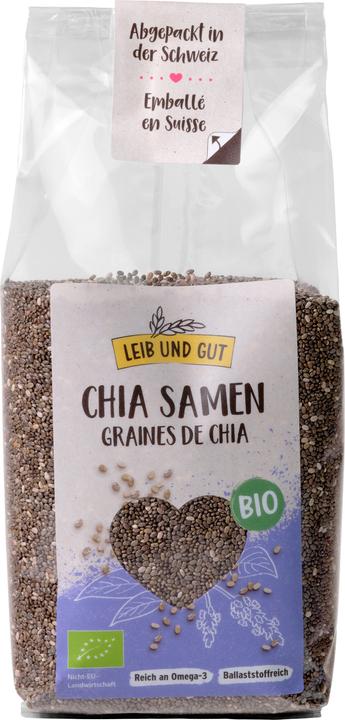 Actual product image Leib und Gut Organic Chia Seeds 250 g (250 g)