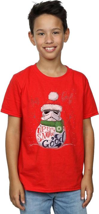 Immagine prodotto Star Wars Stormtrooper Up To Snow Good Maglietta Ragazzi (140, 146)