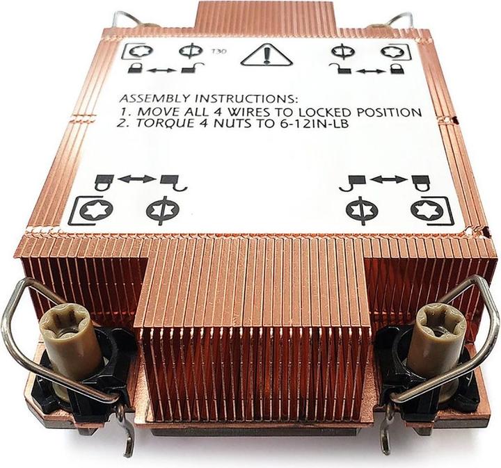 Produktbild Intertech N-10 1HE Passiv Intel Socket LGA 4189 (27 mm)