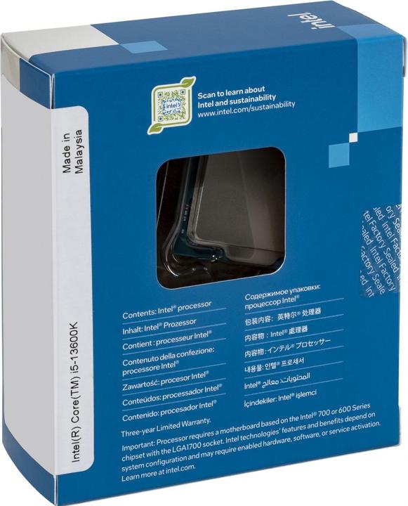Image du produit Intel Core i5-13600K (LGA 1700, 3.50 GHz, 14 -Core)