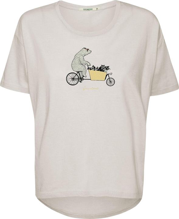 Produktbild Greenbomb Women's Bike Cargo Raccoon Feel T-Shirt (XL)