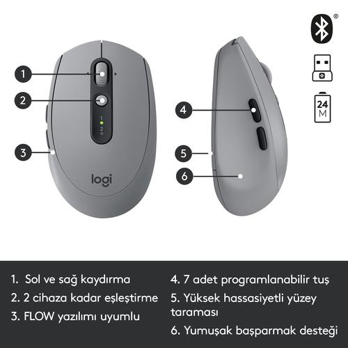 Produktbild Logitech M590 Multi-Device Silent (Kabellos)