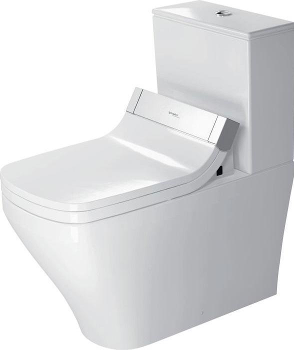 Actual product image Duravit Floor-standing WC combination DURASTYLE ti. 37x70cm SensoWash outlet Vario white