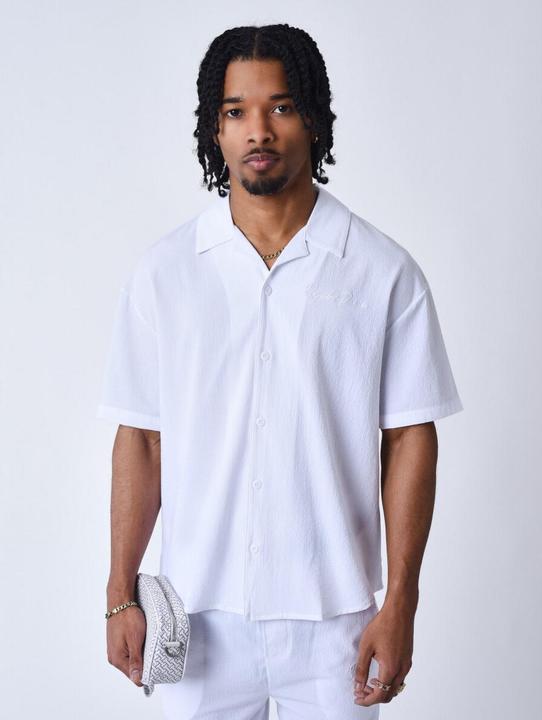 Image du produit Project X Paris Chemise texturé brodé femme (S)