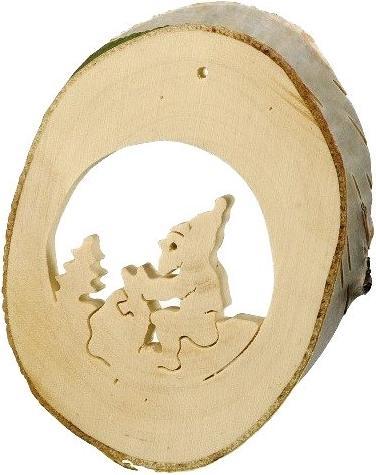 Produktbild small foot Deko Anhänger aus Holz: Holz Dekohaner mit Motiv (1 Stk.)