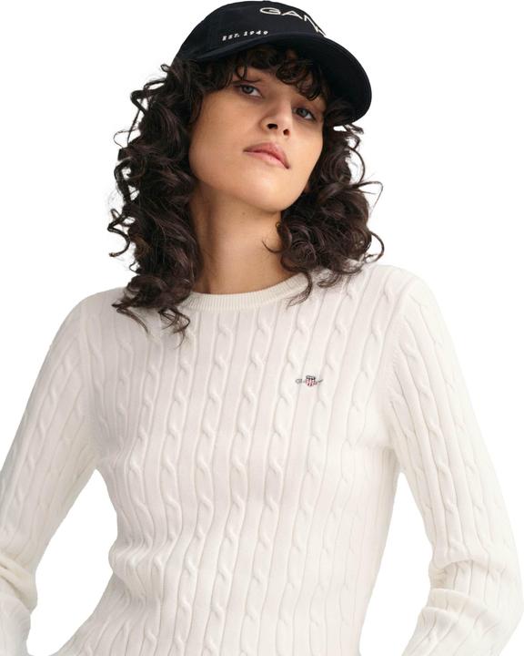 Actual product image GANT Stretch Cotton Cable C-Neck (S)