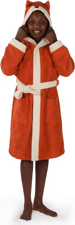 Actual product image Normani Frottee Bademantel für Kinder aus Bio-Baumwolle - 9703 (134, 140)