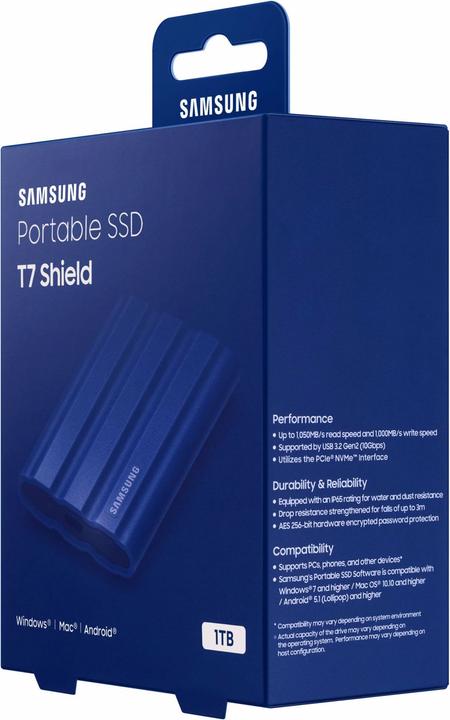 Image du produit Samsung T7 Shield (1000 Go)