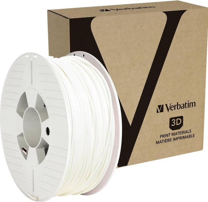 Actual product image Verbatim Filament (ABS, 2.85 mm, 1000 g, White)
