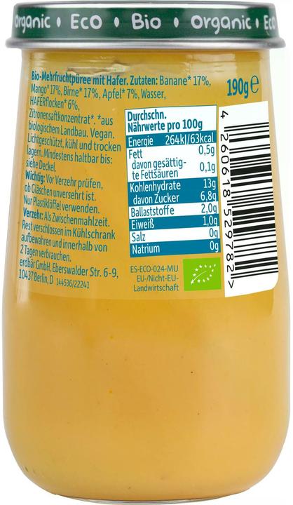 Produktbild Freche Freunde Multifrucht Müsli 190 g (323 g)