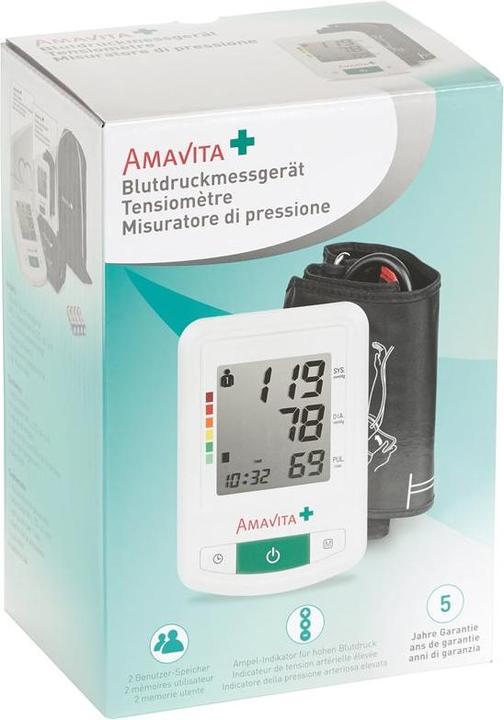 Actual product image Amavita Blood pressure monitor (Blood pressure monitor upper arm)