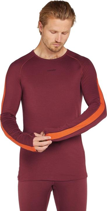 Actual product image Icebreaker Men Merino ZoneKnit 200 LS Crewe (XL)