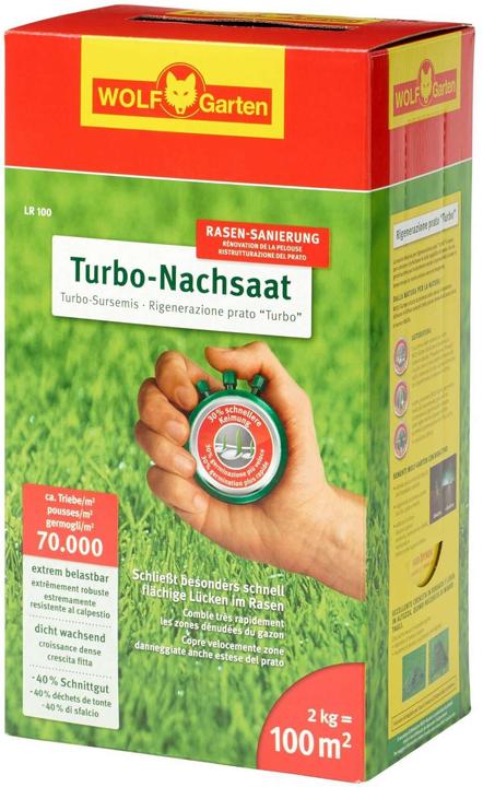 Wolf-Garten Turbo Nachsaat LR 100 (Rasensamen)
