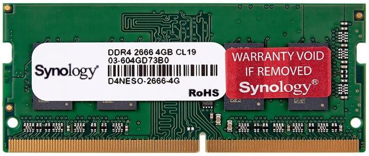 Produktbild Synology D4NESO-2666-4G (1 x 4GB, 2666 MHz, DDR4-RAM, SO-DIMM)