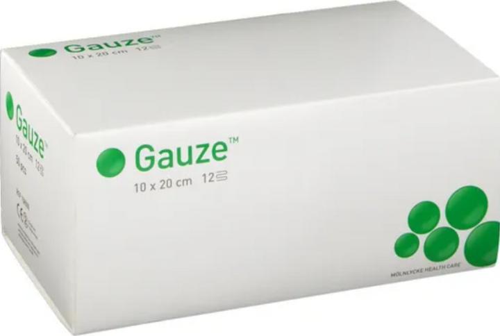 Produktbild Mölnlycke Gazekompressen 12 lagig steril