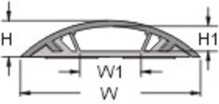 Produktbild Tru Components Starre Kabelbrücke (Kabelbrücke, 100 cm)