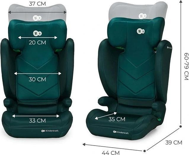 Actual product image KinderKraft I-Spark (Booster seat, ECE R129/i-Size Standard)