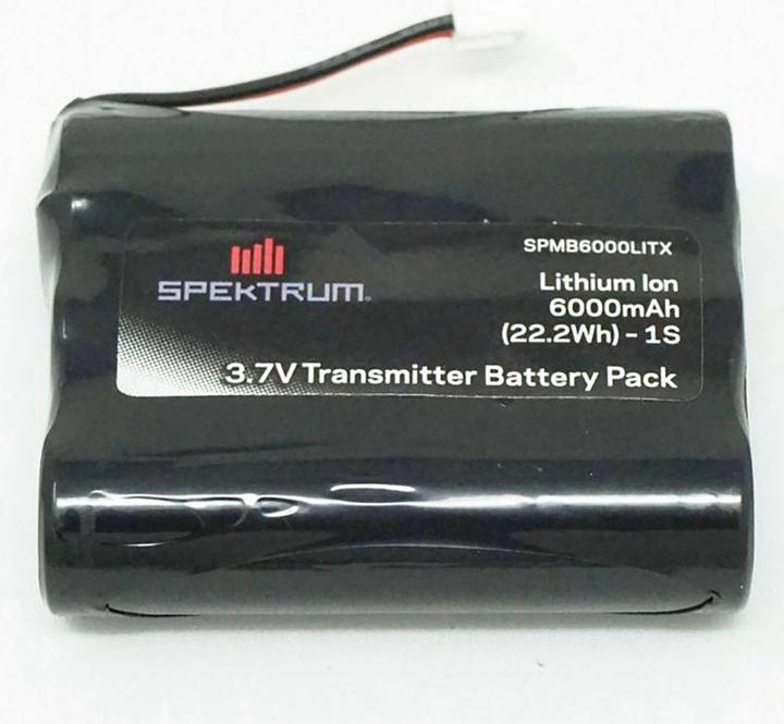 Produktbild Spektrum LiPo Akku 3.7V 1S3P 6000 mAh Sender-Batterie: iX12 (3.70 V, 6000 mAh)