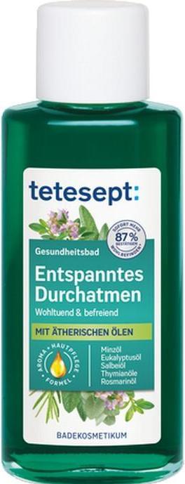 Immagine prodotto Tetesept Respirazione rilassata 125ml (125 ml, Oli da bagno)