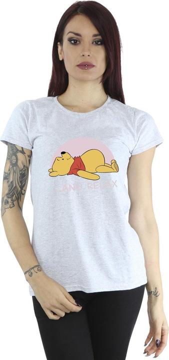 Actual product image Disney Womens/Ladies Winnie The Pooh Relax Cotton T-Shirt (L)
