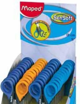 Actual product image Maped Saks Sensoft, symmetrisk, 13 cm