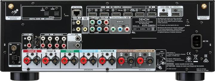 Productafbeelding Denon AVR-S960H (7.2 Kanaal, AM, FM)