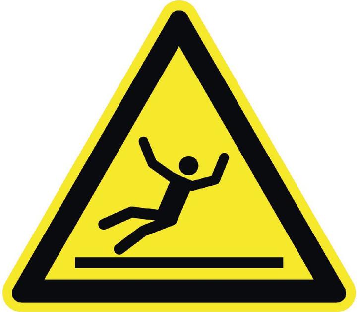 Actual product image BRW Warning sign Slippery surface - 10 cm