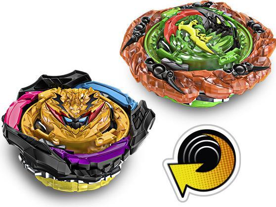Actual product image Hasbro Beyblade Burst QuadStrike Light Ignite Beyblade Stadium Battle Set (German, French, Italian, English, Dutch, Swedish, Norwegian, Polish)