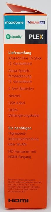 Produktbild Amazon Fire TV Stick mit Alexa (8 GB)
