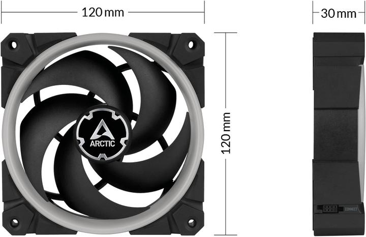 Actual product image Arctic BioniX P120 (120 mm, 3 x)