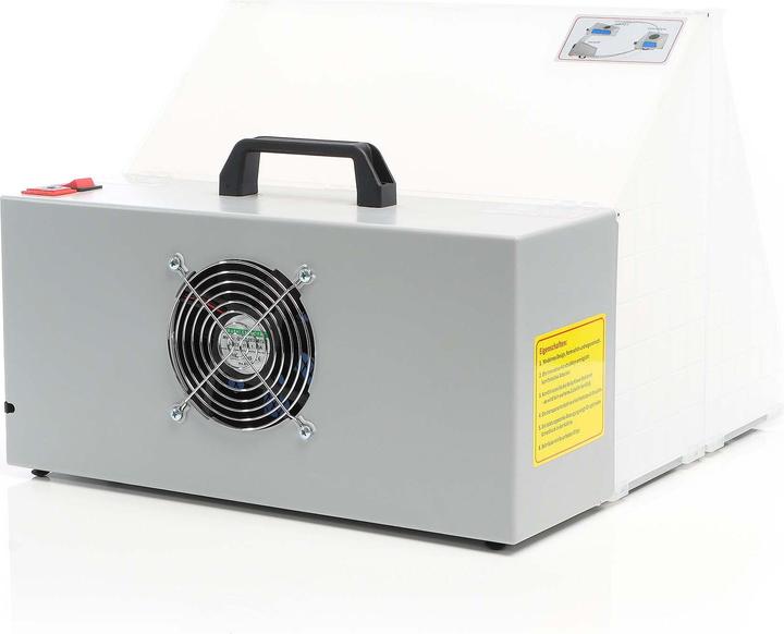 Actual product image Wiltec Airbrush Complete Set 4m³/min extraction system overspray outside air