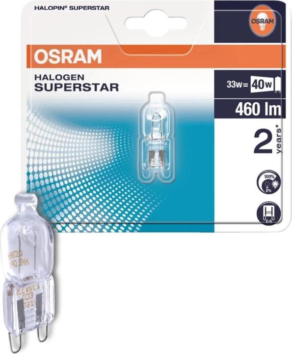 Produktbild Osram ECO Halopin G9 (G9, 35 W, 460 lm, 1 x, G)
