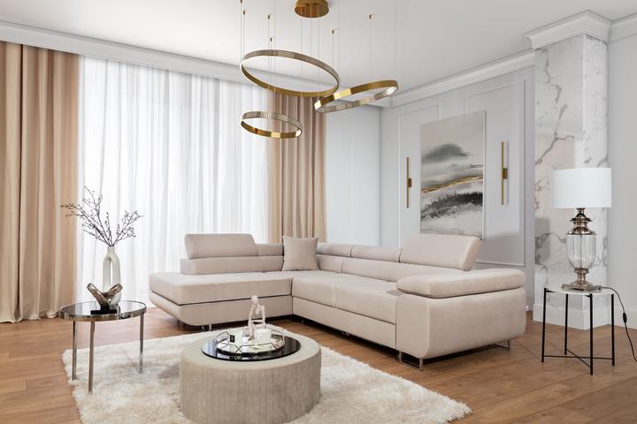 Actual product image ELTAP Anton (4-seater, Sofa bed, Corner sofa)