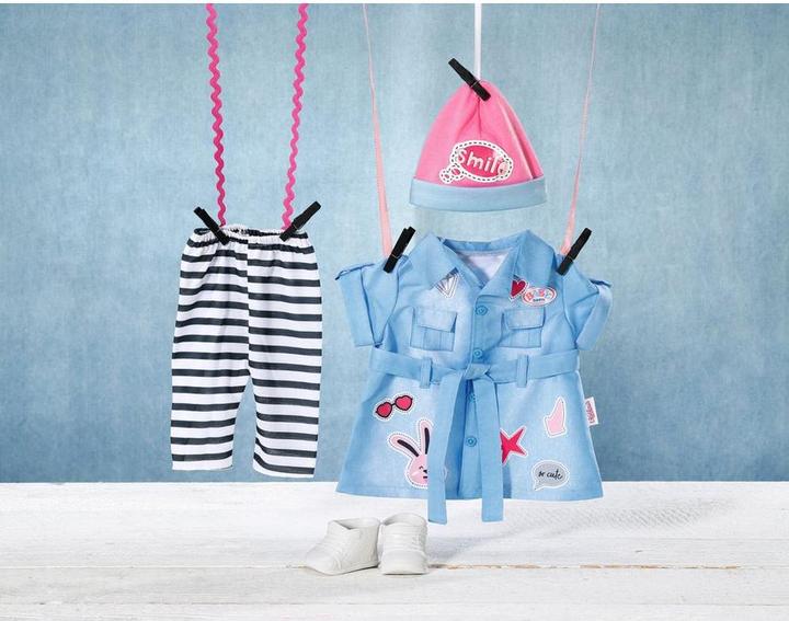 Produktbild Zapf Creation Zapf 835258 BABY born Deluxe Jeans Kleid 43cm