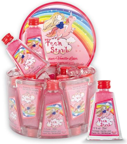 Produktbild Feen Staub Himbeer - Vanille - Likör BOX / Deutschland (20 x 2 cl)
