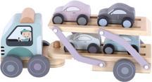 Image du produit Jipy Porte-voitures bois uni couleur