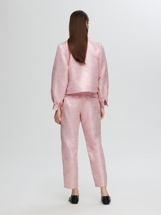 Actual product image Selected Femme Metallic jacquard shirt (38)