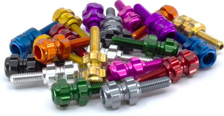 Produktbild Paul Component Engineering Paul Component Baby Groovy Barrel Adjusters Zugeinsteller, Paar, brass