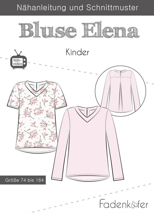 Image du produit Fadenkäfer Patron Blouse Elena