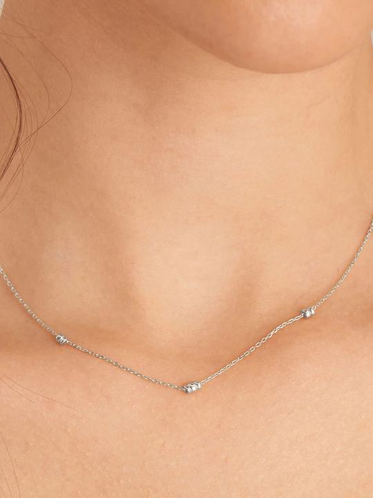 Produktbild Ania Haie N038-02H Smooth Twist Damen Halskette, verstellbar (925er Silber, 40 - 45 cm)
