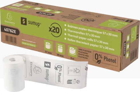 Image du produit Exacompta Rouleau de papier thermique