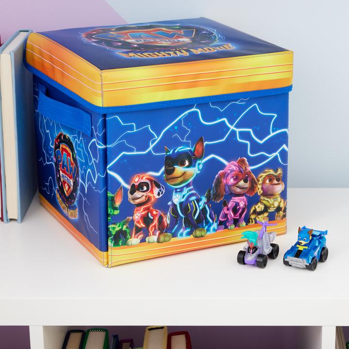 Produktbild Spin Master Paw Patrol: Der Mighty Kinofilm, Pup Squad-Spielunterlagen-Geschenkset mit Mighty Pups Chase und Vee