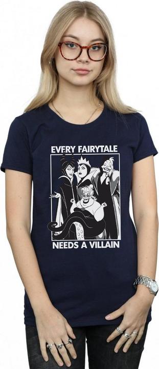 Immagine prodotto Disney Filles Chaque conte de fées a besoin d'un méchant T-Shirt en coton (140, 146)