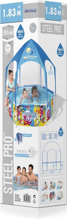 Immagine prodotto Bestway Piscina Splash-in-Shade 183x51cm