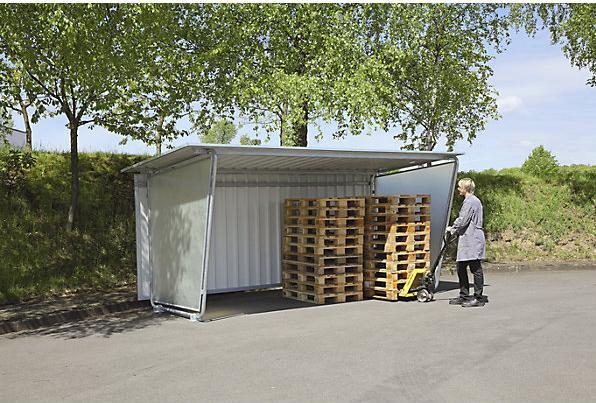Actual product image kaiserkraft Back wall to flat roof roofing