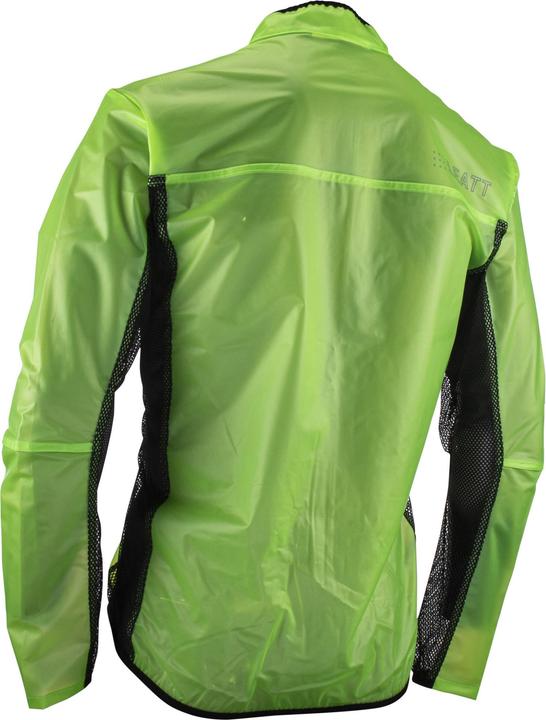 Actual product image Leatt RaceCover Rain Jacket Lime (L)