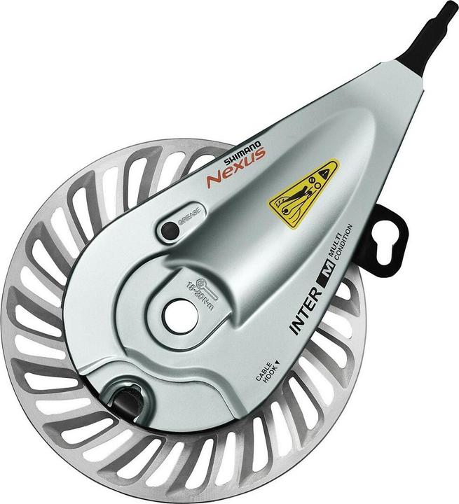 Shimano Rollerbremse Nexus BR-C6000-F vorne m/Mutter M10 (Vorderradbremse, Bremssattel)